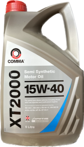 Motorno ulje 15W40 XT2000 COMMA (5/1)