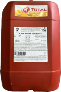 Motorno ulje 10W40 TOTAL RUBIA WORKS 4000