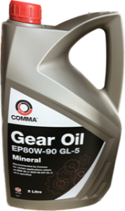 Ulje menjacko 80W90 GL-5 COMMA(5/1)