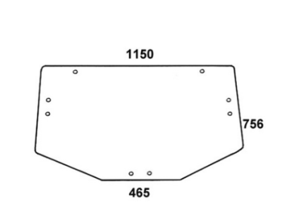 L202528 Staklo zadnje