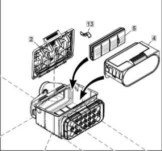 AL234404 Kuciste filtera vazduha